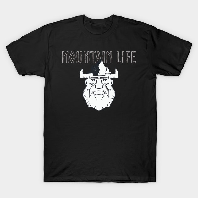 Mountain Life Dwarf T-Shirt by jw608